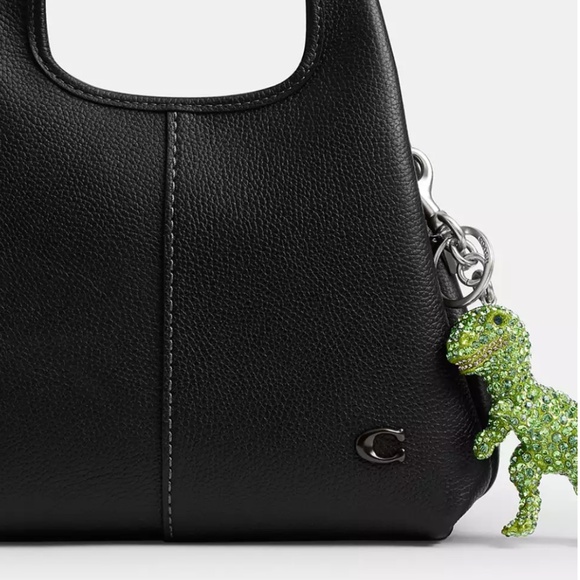 Large Crystal Rexy Bag Charm - Picture 2 of 2